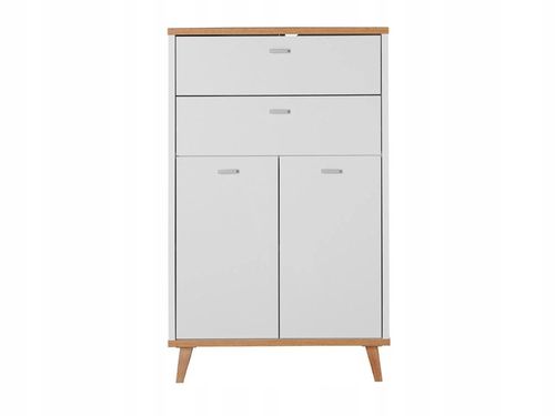 Szafka komoda biała nowoczesna HOMIT stylowa biała 96cm na Arena.pl