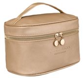 kosmetyczka-kuferek ze skóry ekologicznej - peterson