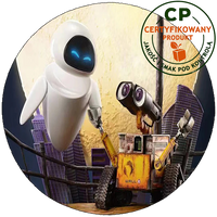 Opłatek na tort Wall-e