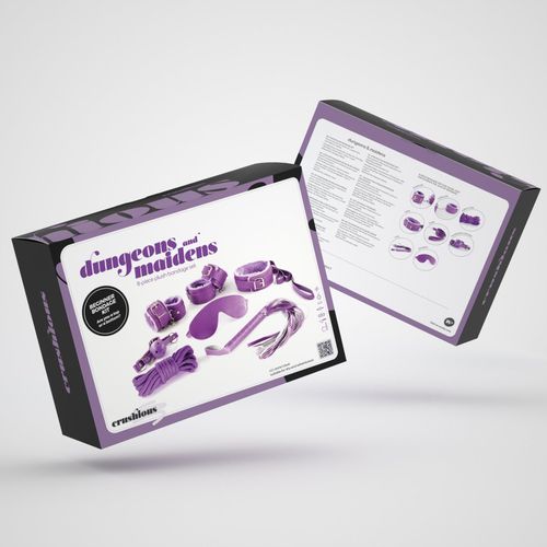 crushious dungeons & maidens bdsm kit purple na Arena.pl