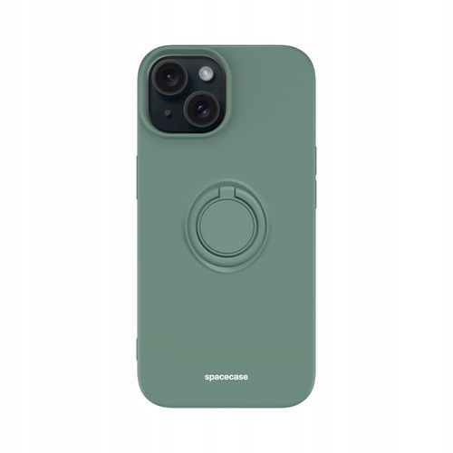 ETUI MATOWE DO IPHONE 15 SPACECASE SILICONE RING CASE SILIKONOWE + SZKŁO na Arena.pl