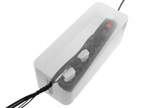 ORGANIZER DO KABLI POJEMNIK PUDEŁKO NA LISTWY na Arena.pl