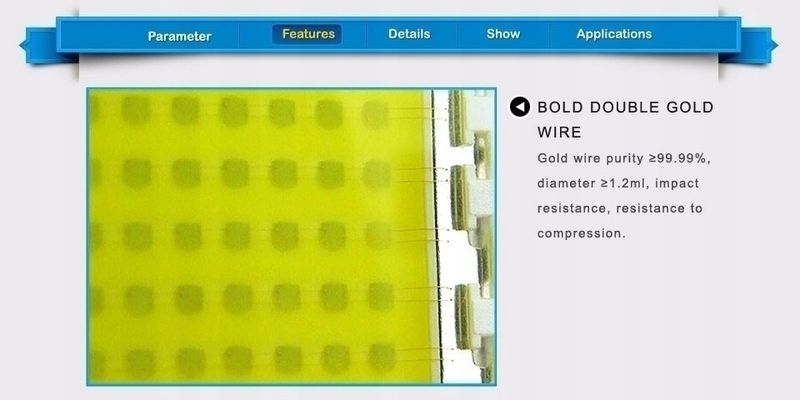 Dioda Cob Moduł Led 70 W Ciepła Do Halogena W-Wa zdjęcie 6