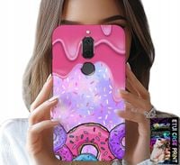 ETUI DO HUAWEI MATE 10 LITE - SŁODKIE DONUTY Z LUKREM W TLE + SZKŁO
