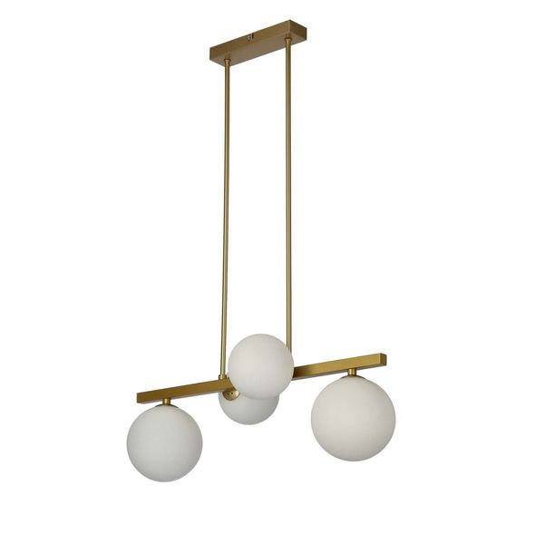 Kama zwis 4x28W G9 mosiądz zdjęcie 5