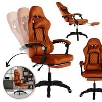 fotel obrotowy grind z podnóżkiem i masażerem, welur - ko36m