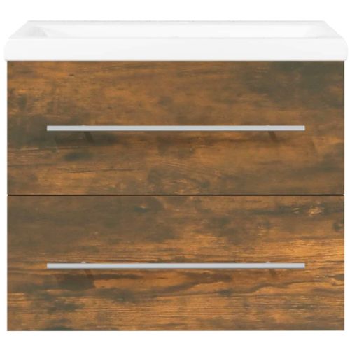 Szafka z umywalką, przydymiony dąb, materiał drewnopochodny na Arena.pl