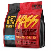 MUTANT MASS 2270g GAINER MASA WPC WPI BIAŁKO KALORIE | Cookies & Cream