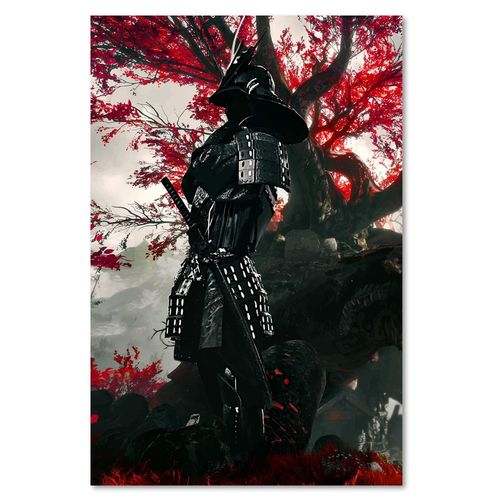 Obraz na płótnie - Canvas, Samuraj 70x100 na Arena.pl