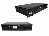 CCTVups-2U-2000: UPS RACK 2U 2000VA/1200W 2x9Ah, Schuko+IEC , USB