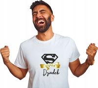 Koszulka z nadrukiem dla dziadka DZIEŃ DZIADKA