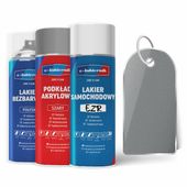 lakier samochodowy w sprayu zestaw naprawczy citroen ezrc gris aluminium