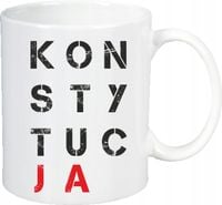 FOTO KUBEK z nadrukiem KONSTYTUCJA protest napis
