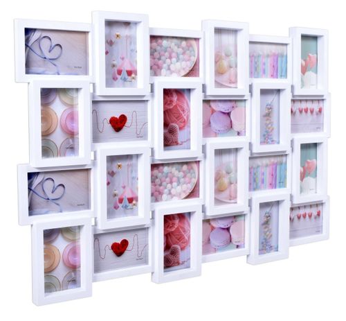 Fotoramka na 24 zdjęcia Solano biała na Arena.pl