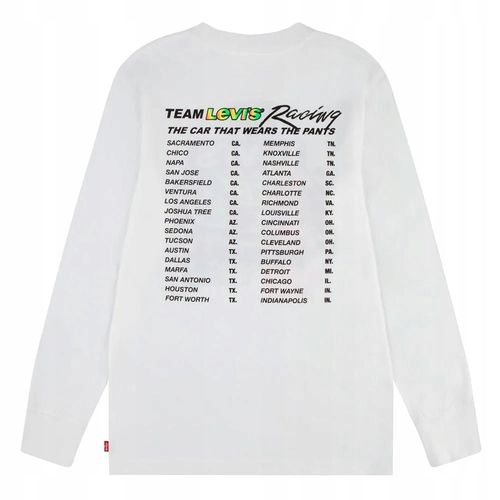 Levi's Racing Box Tab long sleeve T-shirt na Arena.pl