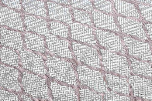 RUG/LU/VINEA/GRID/CREAM+POWDERPINK/120x170 na Arena.pl