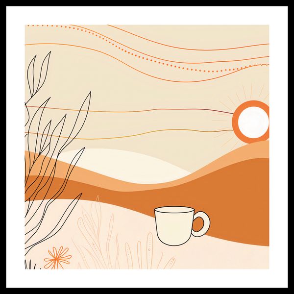 Plakat 60x60cm Ranna Pora zdjęcie 3