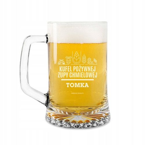 Kufel do piwa z grawerem 500 ml PREZENT DLA NIEGO na Arena.pl
