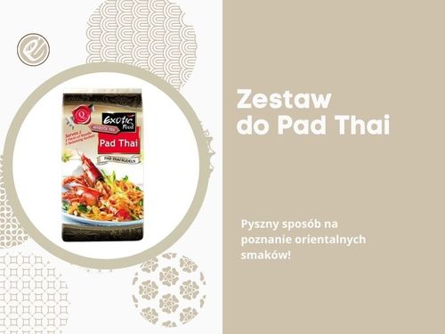 Zestaw do pad thai gotowy makaron i sos szybkie danie w 10 minut 2 porcje na Arena.pl