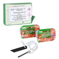 Zestaw do Rozpalania Ognia BCB Krzesiwo + 2 Kostki Paliwa + Watolina