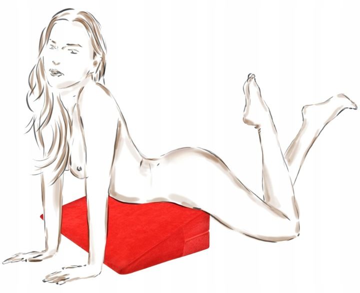 SZTYWNA PODUSZKA DLA PAR DO SEKS POZYCJI KAMASUTRA zdjęcie 2