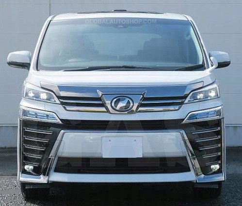 Toyota Vellfire - Chromowane Listwy Grill Atrapy Zderzaka Tuning zdjęcie 6