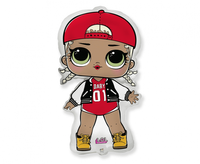 Balon foliowy LOL MC Swag, 35 cm