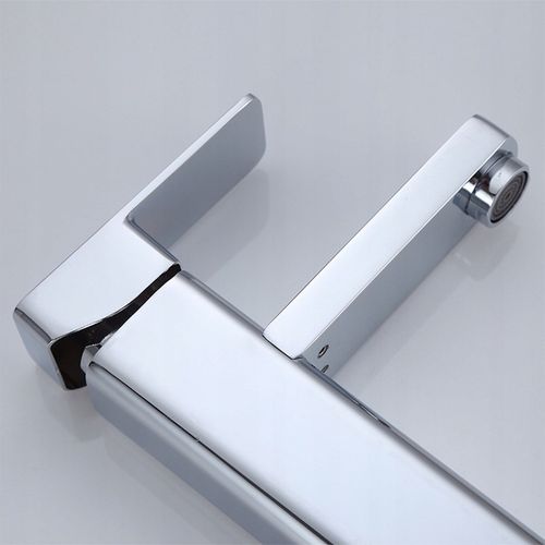 BATERIA UMYWALKOWA ŁAZIENKOWA STOJĄCA NABLATOWA KRAN DO UMYWALKI CHROM na Arena.pl