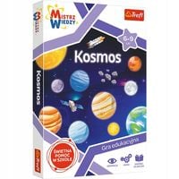 GRA DLA DZIECI EDUKACYJNA RODZINNA KOSMOS PLANETY MISTRZ WIEDZY 5+ TREFL