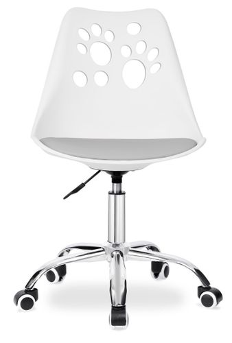 Fotel obrotowy Grover białoszary na Arena.pl