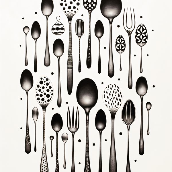 Plakat 100x100cm Narzędzia Smaku zdjęcie 1