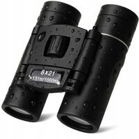 LORNETKA DLA DZIECI 8x21 DZIEŃ NOC SZKLANA OPTYKA + ETUI