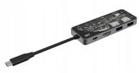 Adapter wieloportowy ISY IAD-1028-2 USB-C 4-in-1 2x USB 3.1 typu A, 1x C, H