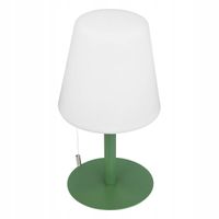 LAMPA OGRODOWA STOŁOWA 30 cm LAMPKA Z KLOSZEM DO OGRODU zielonaUSB