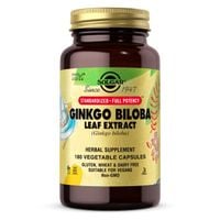 SOLGAR Ginkgo Biloba Leaf Extract - Ginko Biloba wyciąg z liści (180 kaps.)