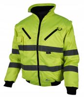 KURTKA OSTRZEGAWCZA GRUBA PODSZEWKA VWTC01Y/M
