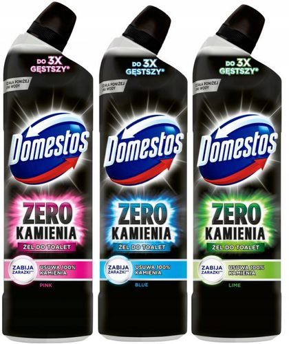 Zestaw 3x 750ml Domestos Zero Kamienia na Arena.pl