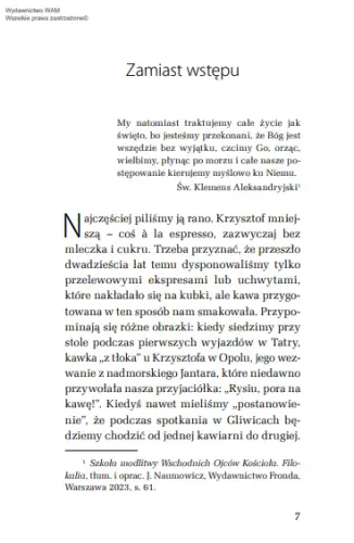 Ksiądz Krzysztof Grzywocz i duchowość codzienności na Arena.pl