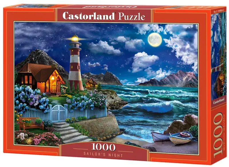 Puzzle 1000 elementów. Sailor's Night zdjęcie 1