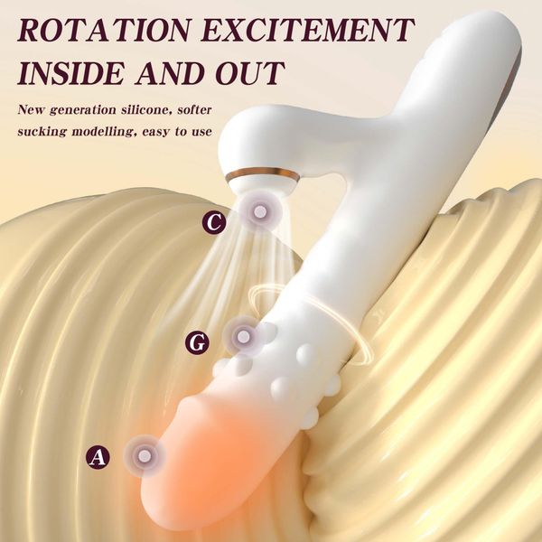 Silicone Vibrator - 3 Rotating Functions And 7 Licking Functions zdjęcie 7