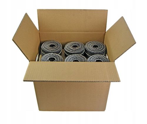Gwoździe do gwoździarki BĘBNOWE 2,5x70mm 3600szt Łączone drutem na Arena.pl