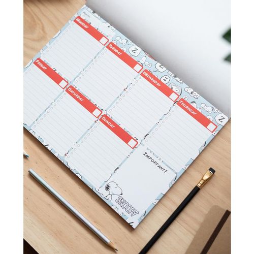 Snoopy - Planner tygodniowy A4 na Arena.pl