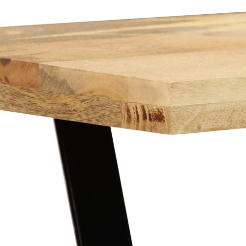 Ławka, 160 cm, lite drewno mango na Arena.pl