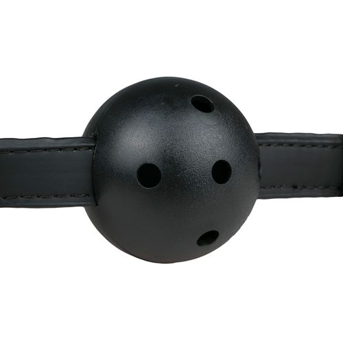knebel z kulką pvc easytoys regulowany czarny na Arena.pl