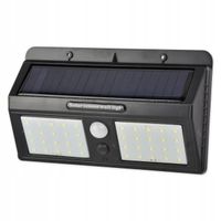 2 x Lampa solarna LED ogrodowa Z CZUJNIKIEM zewnętrzna elewacyjna