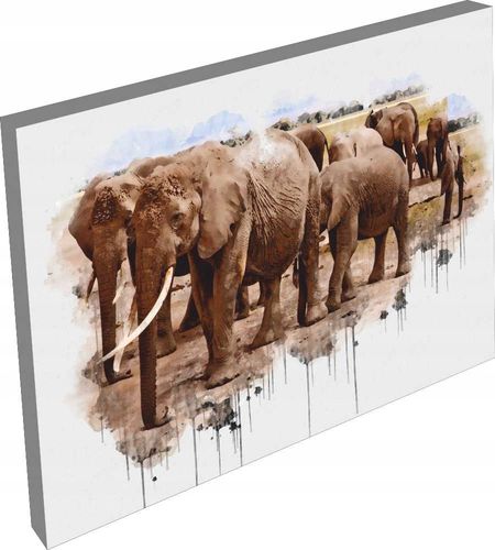 OBRAZ na płótnie zwierzęta głowa jelenia 120x80 na Arena.pl