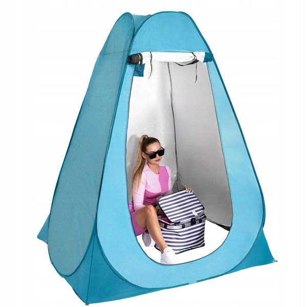 NAMIOT NA PRYSZNIC TOALETA WC PRZEBIERALNIA PRZENOŚNA KEMPINGOWY PLAŻOWY zdjęcie 15