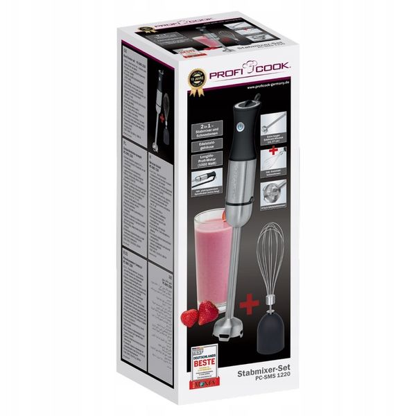 BLENDER RĘCZNY MIKSER ROBOT ROZDRABNIACZ MALAKSER WIELOFUNKCYJNY 1000W zdjęcie 11