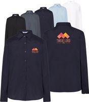 Koszula damska z tkaniny popelina TWÓJ HAFT LOGO GRAFIKA firmowa 20 szt