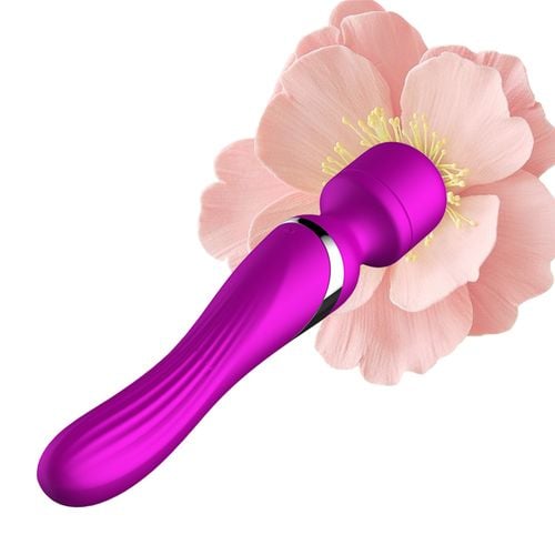 stymulator silicone dual massager usb 7+7 function purple na Arena.pl